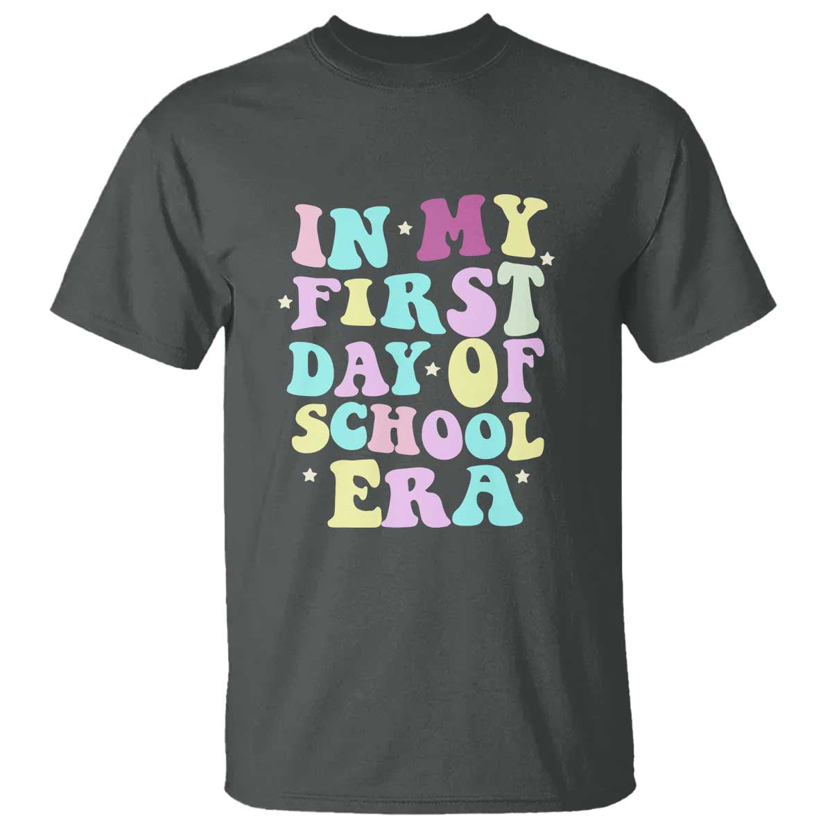 In My First Day of School Era T Shirt Back to School Retro Style - Wonder Print Shop
