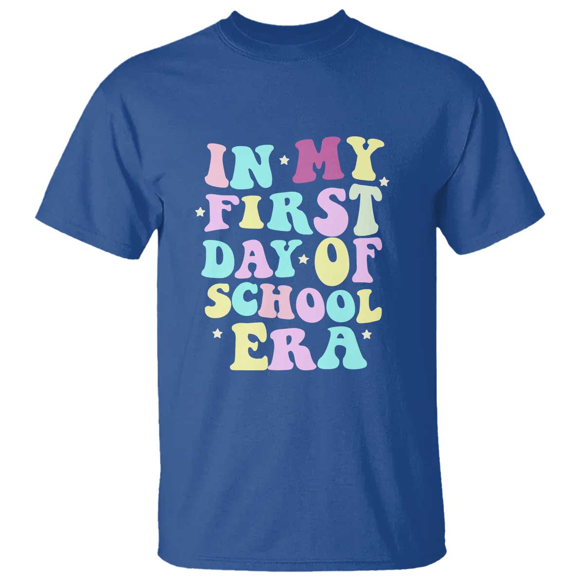 In My First Day of School Era T Shirt Back to School Retro Style - Wonder Print Shop