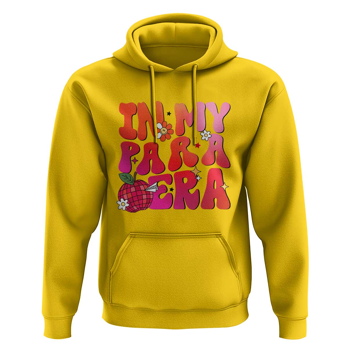 In My Para Era Teacher Hoodie Groovy & Funny Back to School Design - Wonder Print Shop