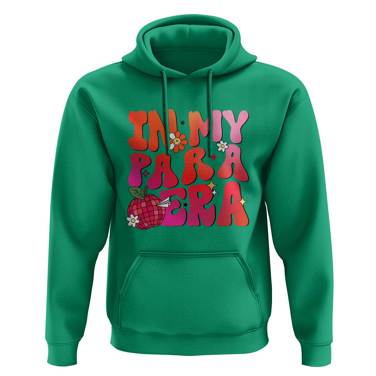 In My Para Era Teacher Hoodie Groovy & Funny Back to School Design - Wonder Print Shop