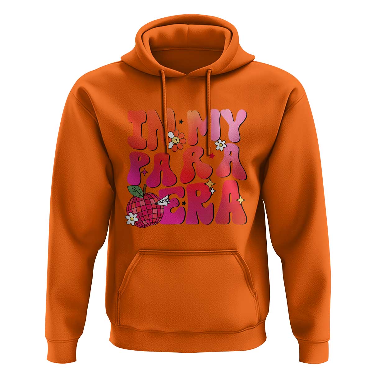In My Para Era Teacher Hoodie Groovy & Funny Back to School Design - Wonder Print Shop