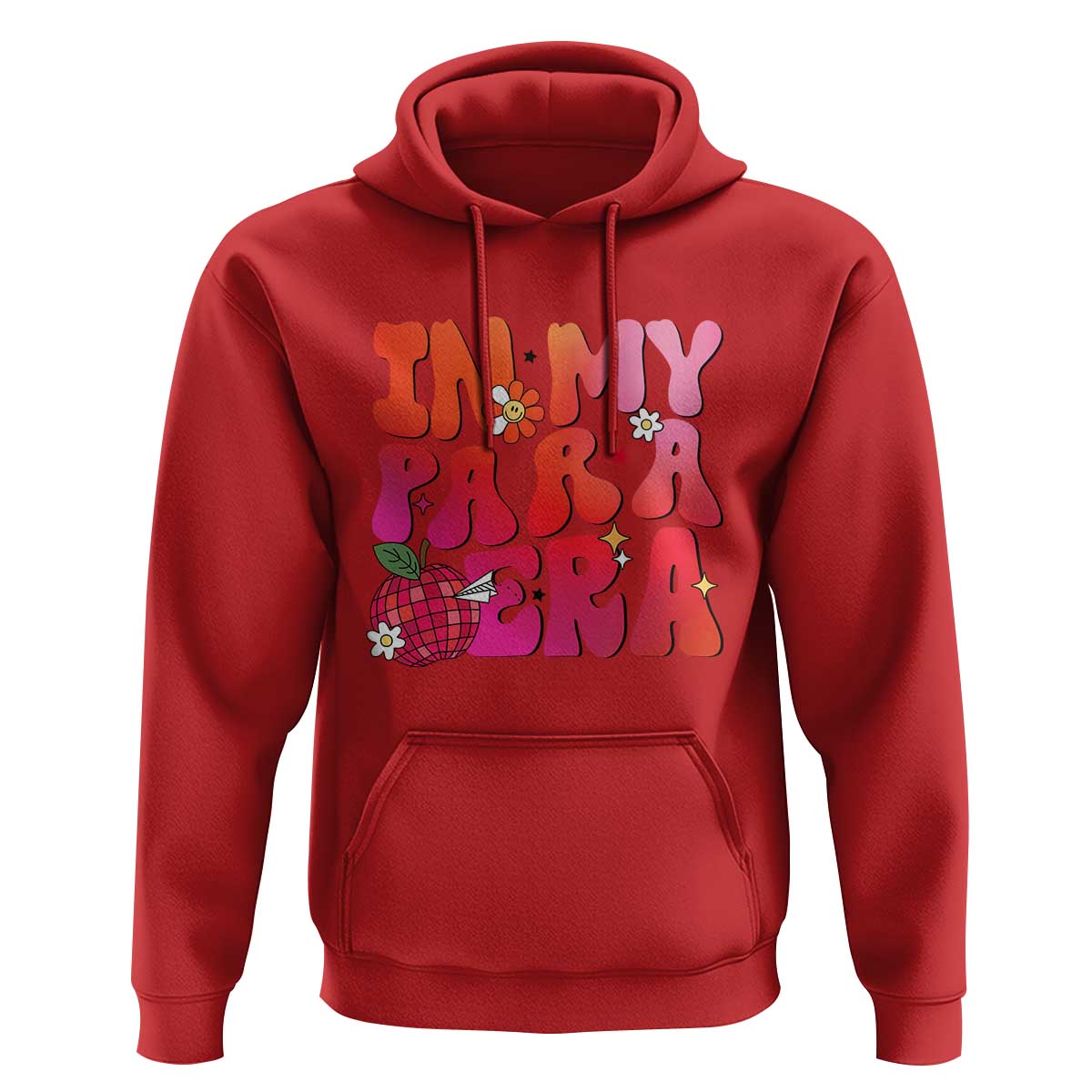 In My Para Era Teacher Hoodie Groovy & Funny Back to School Design - Wonder Print Shop