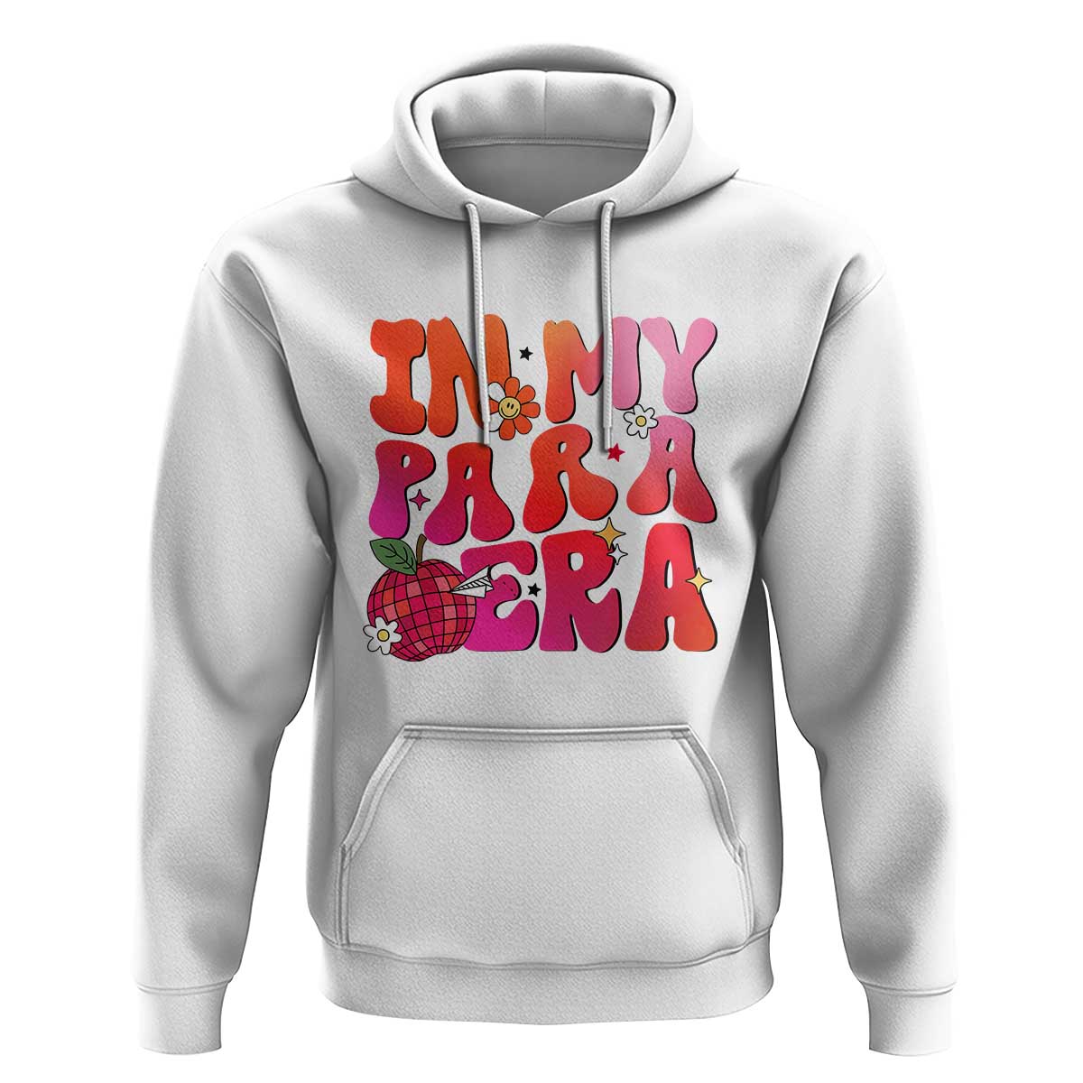 In My Para Era Teacher Hoodie Groovy & Funny Back to School Design - Wonder Print Shop