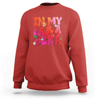 In My Para Era Teacher Sweatshirt Groovy & Funny Back to School Design - Wonder Print Shop