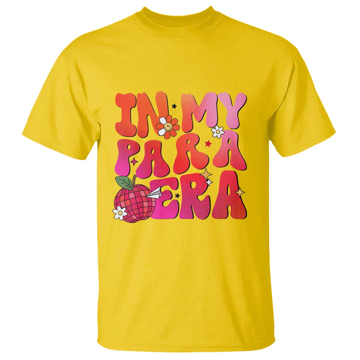 In My Para Era Teacher T Shirt Groovy & Funny Back to School Design - Wonder Print Shop
