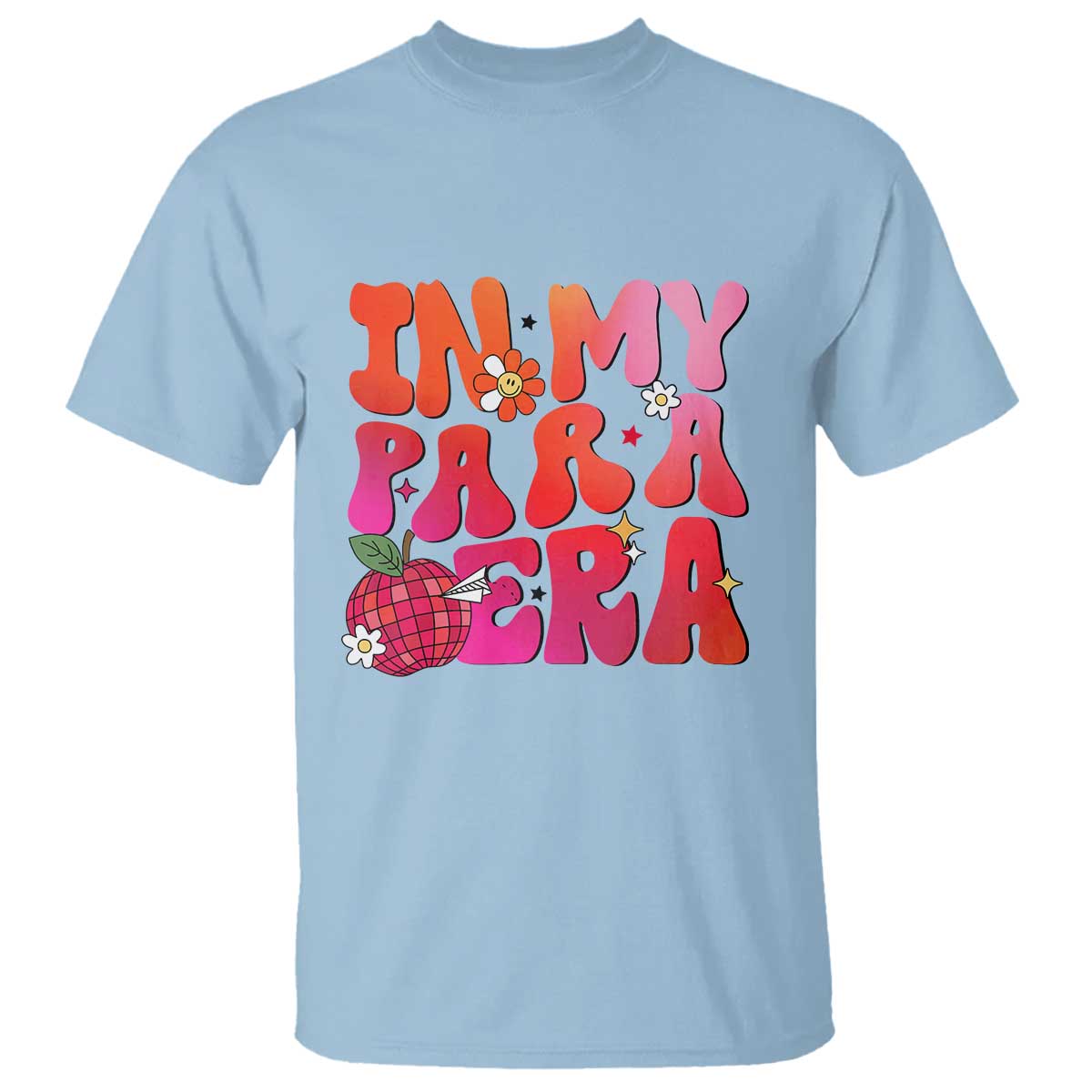 In My Para Era Teacher T Shirt Groovy & Funny Back to School Design - Wonder Print Shop