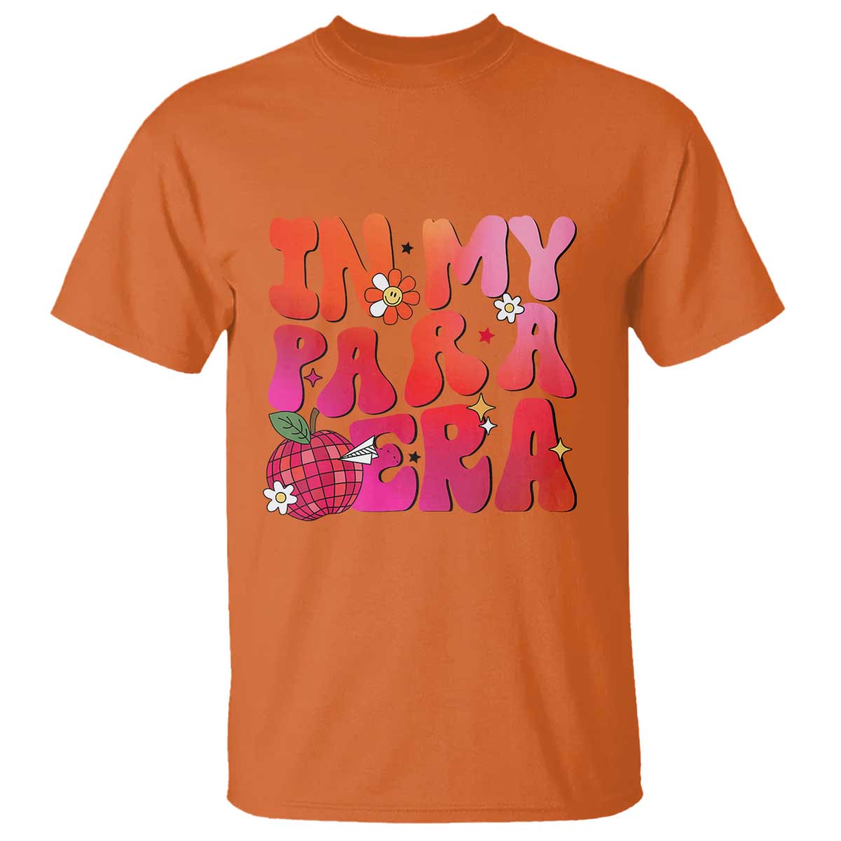 In My Para Era Teacher T Shirt Groovy & Funny Back to School Design - Wonder Print Shop