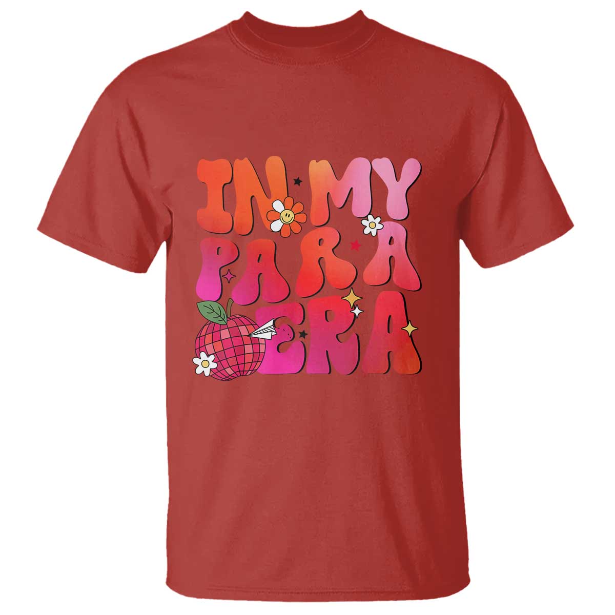 In My Para Era Teacher T Shirt Groovy & Funny Back to School Design - Wonder Print Shop
