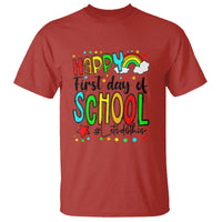 Happy First Day of School T Shirt Perfect for Teachers Back to School - Wonder Print Shop