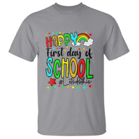 Happy First Day of School T Shirt Perfect for Teachers Back to School - Wonder Print Shop