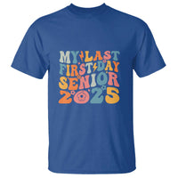Class of 2025 Senior Tee T Shirt My Last First Day Back to School - Wonder Print Shop