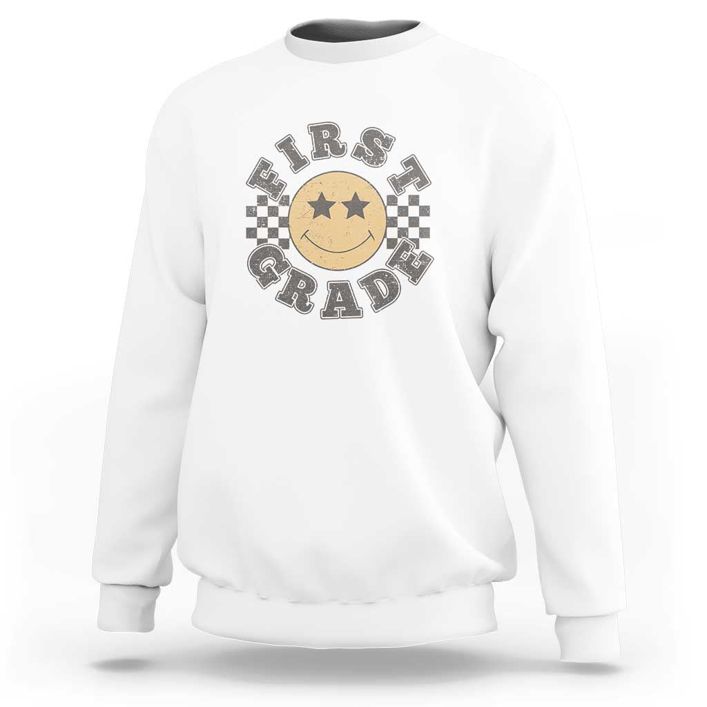 Back to School Tee Sweatshirt First Day of 1st Grade for First Grade Teachers - Wonder Print Shop