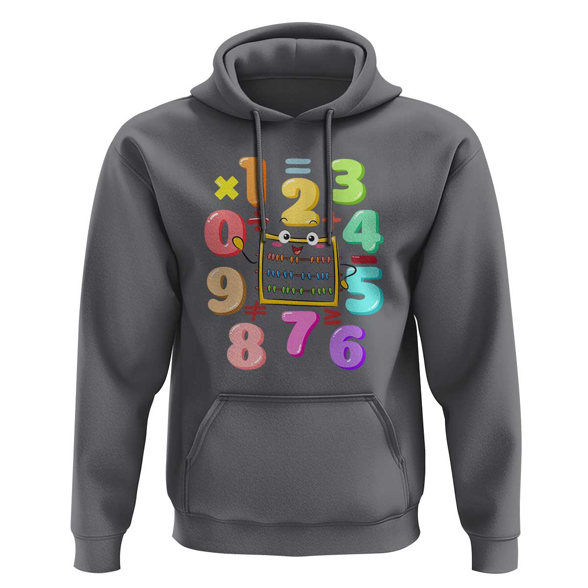 Math Day Cute Calculator & Numbers Back to School Design Hoodie Cute Calculator & Numbers Back to School Design - Wonder Print Shop