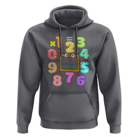 Math Day Cute Calculator & Numbers Back to School Design Hoodie Cute Calculator & Numbers Back to School Design - Wonder Print Shop