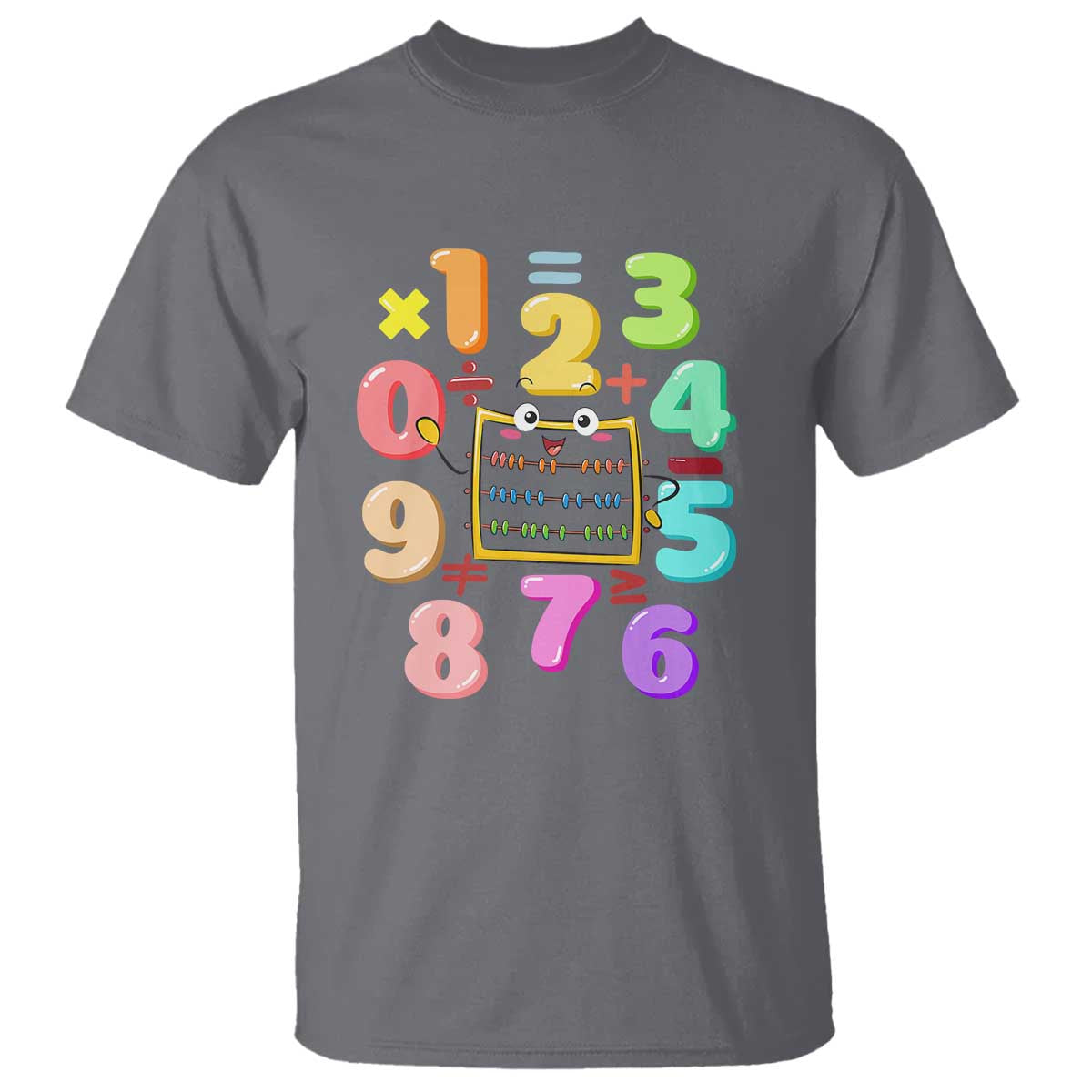 Math Day Cute Calculator & Numbers Back to School Design T Shirt Cute Calculator & Numbers Back to School Design - Wonder Print Shop
