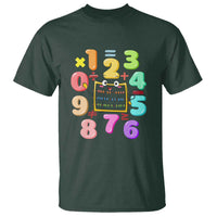 Math Day Cute Calculator & Numbers Back to School Design T Shirt Cute Calculator & Numbers Back to School Design - Wonder Print Shop