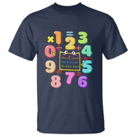 Math Day Cute Calculator & Numbers Back to School Design T Shirt Cute Calculator & Numbers Back to School Design - Wonder Print Shop