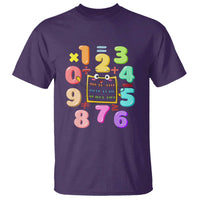 Math Day Cute Calculator & Numbers Back to School Design T Shirt Cute Calculator & Numbers Back to School Design - Wonder Print Shop