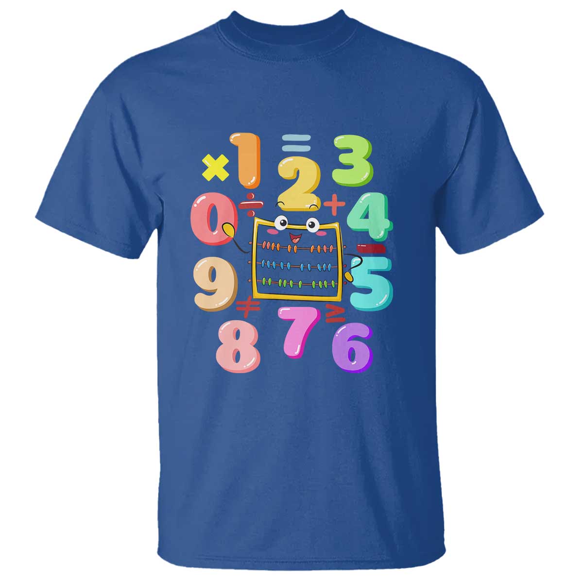 Math Day Cute Calculator & Numbers Back to School Design T Shirt Cute Calculator & Numbers Back to School Design - Wonder Print Shop