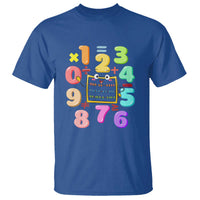 Math Day Cute Calculator & Numbers Back to School Design T Shirt Cute Calculator & Numbers Back to School Design - Wonder Print Shop
