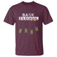 Back to School Game Over Tee T Shirt Funny Tank Design with Military Twist - Wonder Print Shop