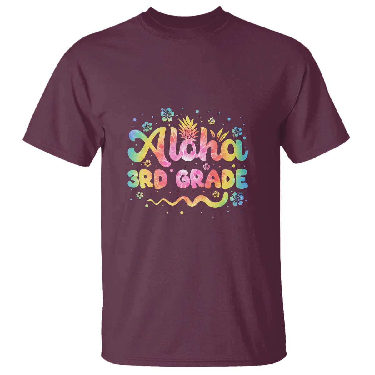 Aloha 3rd Grade T Shirt First Day Back to School for Teachers - Wonder Print Shop