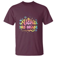 Aloha 3rd Grade T Shirt First Day Back to School for Teachers - Wonder Print Shop