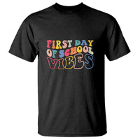 First Day of School Vibes T Shirt Happy Back to School for Teachers - Wonder Print Shop