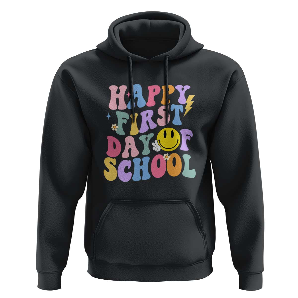 Happy Last Day of School Hoodie Funny End of School Year Design - Wonder Print Shop