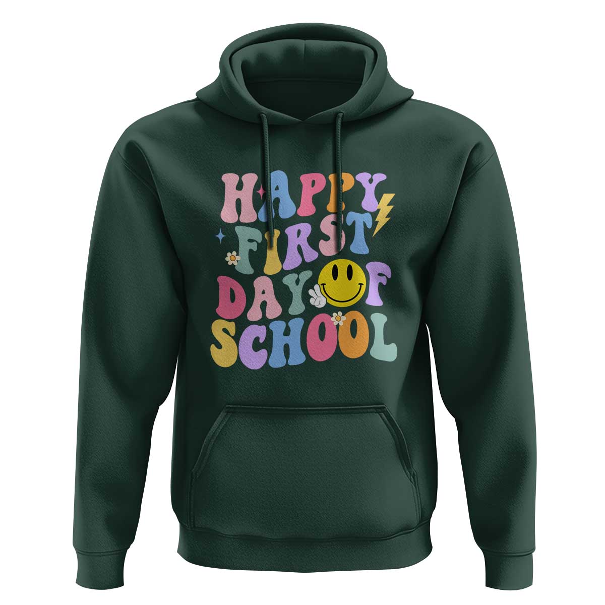 Happy Last Day of School Hoodie Funny End of School Year Design - Wonder Print Shop