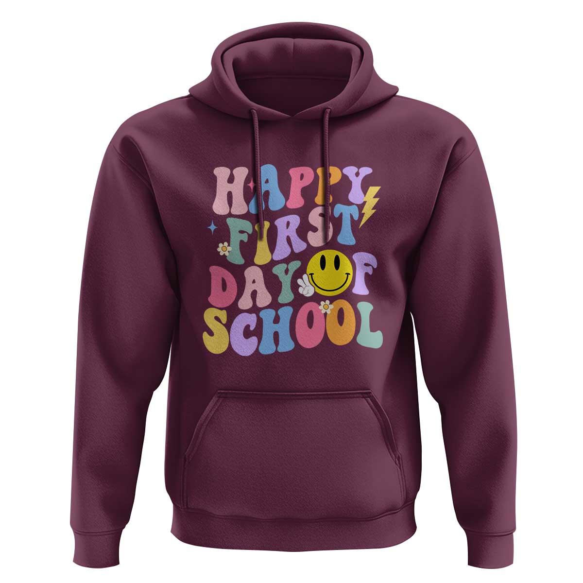 Happy Last Day of School Hoodie Funny End of School Year Design - Wonder Print Shop