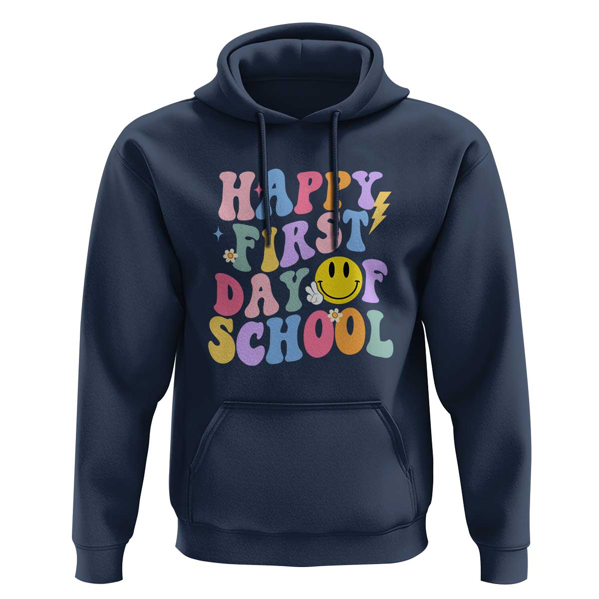 Happy Last Day of School Hoodie Funny End of School Year Design - Wonder Print Shop