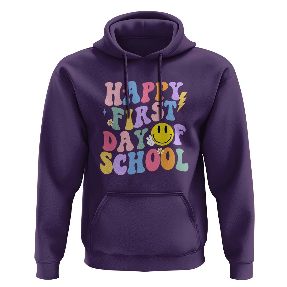 Happy Last Day of School Hoodie Funny End of School Year Design - Wonder Print Shop
