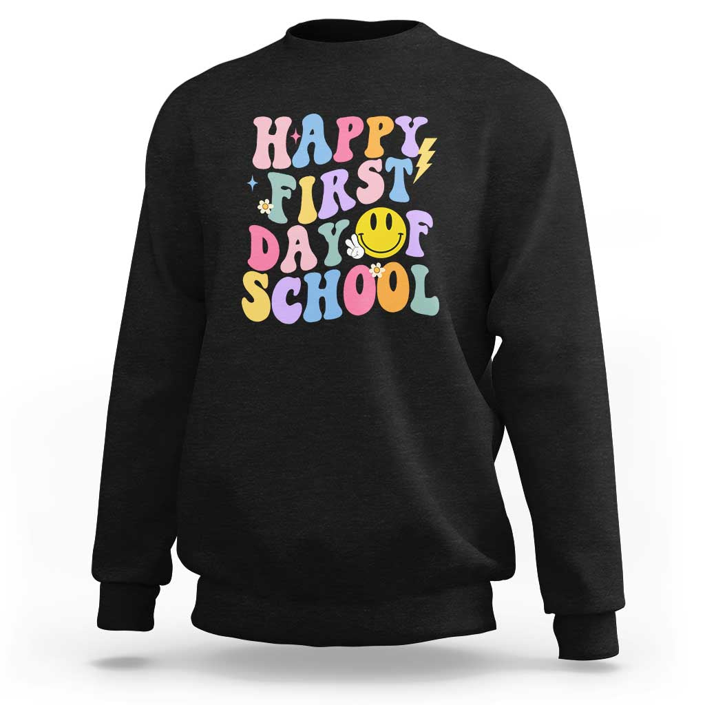 Happy Last Day of School Sweatshirt Funny End of School Year Design - Wonder Print Shop