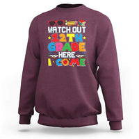 Watch Out 12th Grade Here I Come Sweatshirt Senior Year High School Tee - Wonder Print Shop