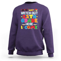 Watch Out 12th Grade Here I Come Sweatshirt Senior Year High School Tee - Wonder Print Shop