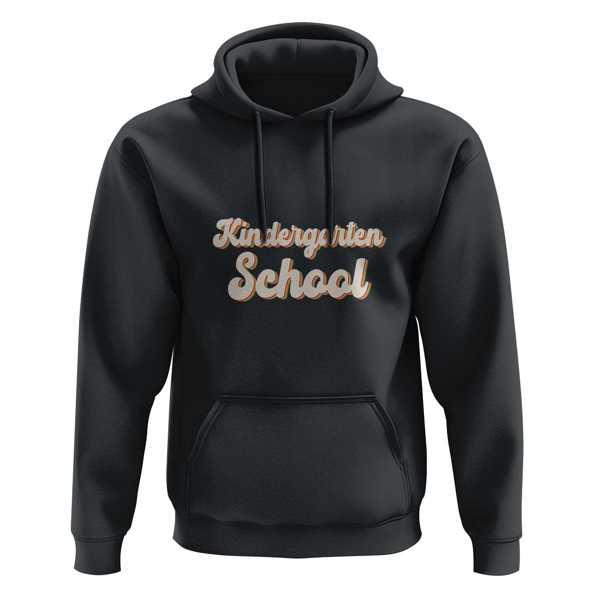 Vintage Kindergarten School Hoodie Retro Design for Kids - Wonder Print Shop