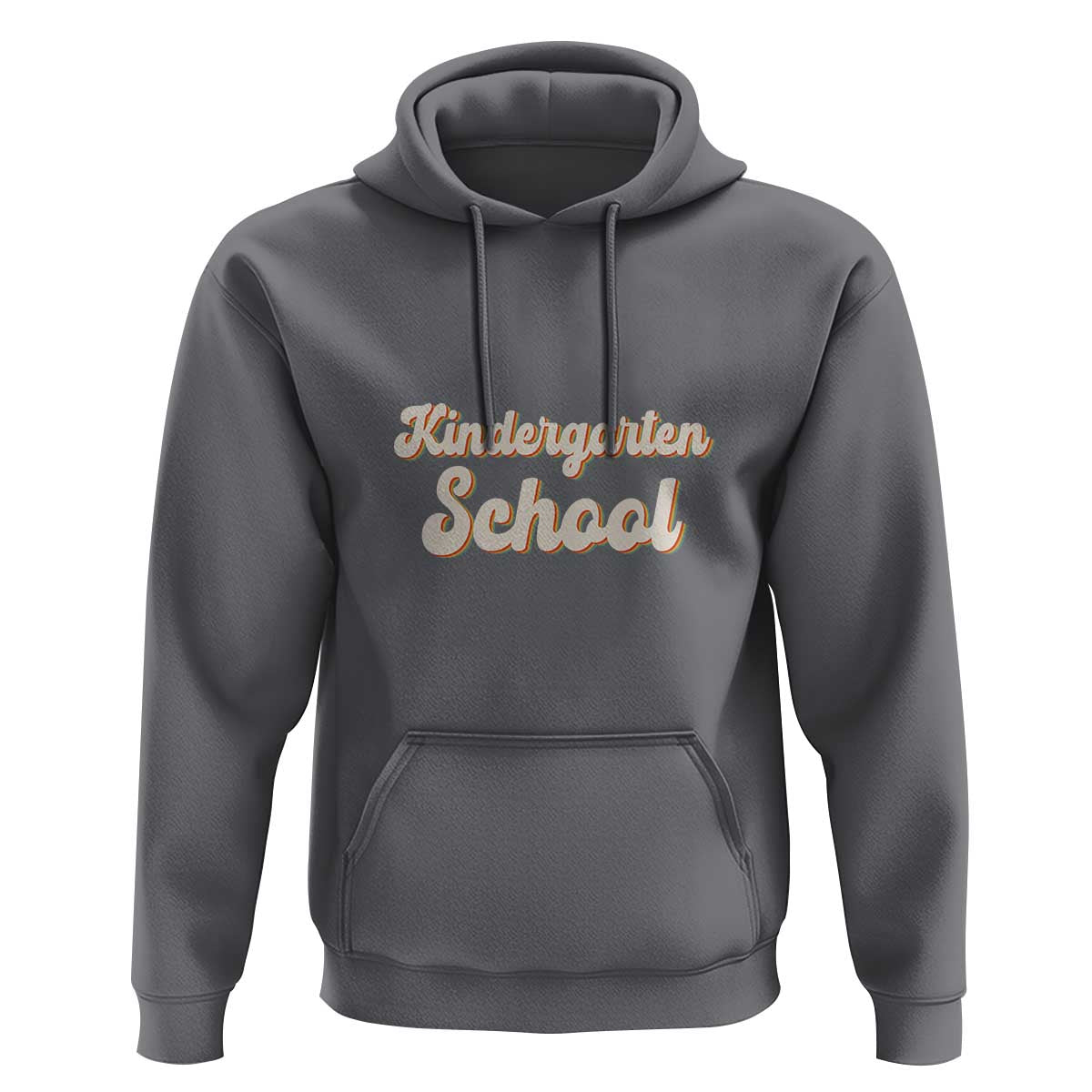 Vintage Kindergarten School Hoodie Retro Design for Kids - Wonder Print Shop
