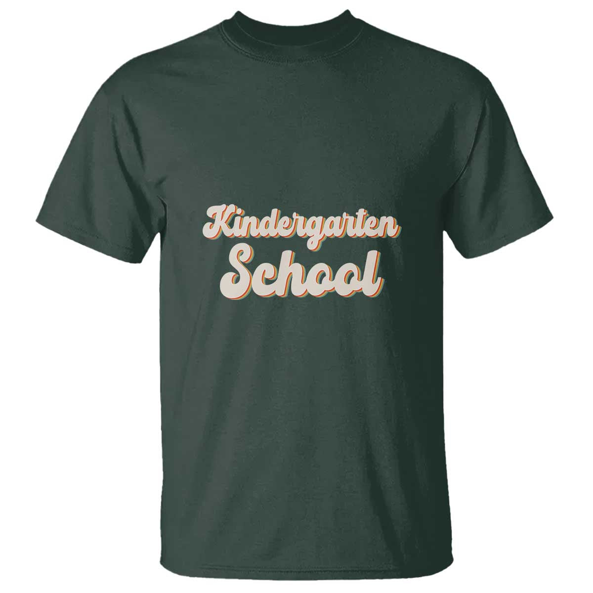 Vintage Kindergarten School T Shirt Retro Design for Kids - Wonder Print Shop