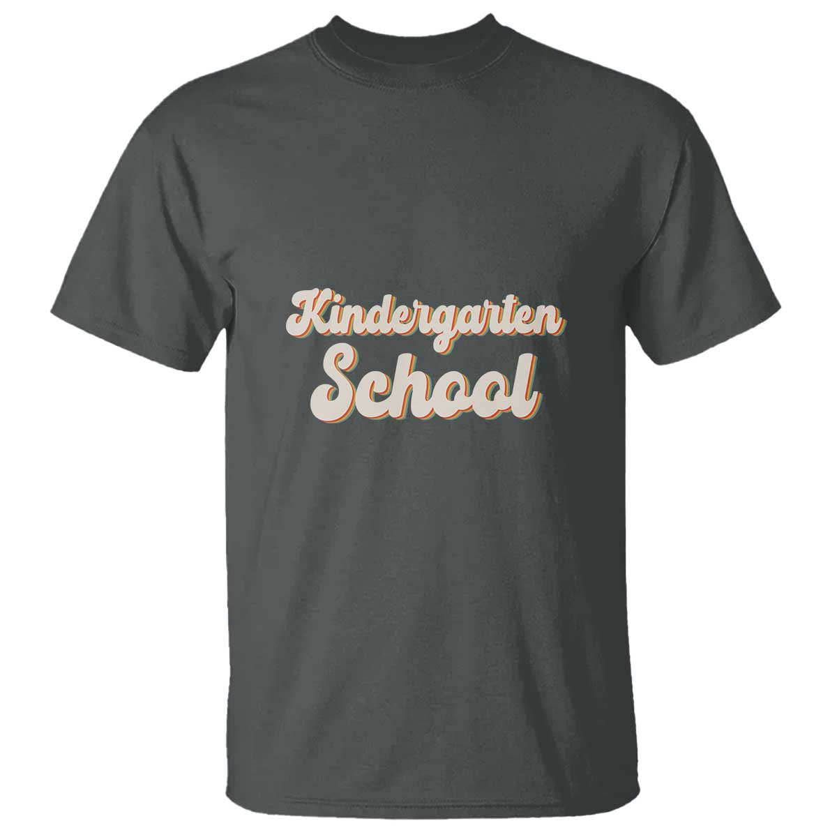 Vintage Kindergarten School T Shirt Retro Design for Kids - Wonder Print Shop