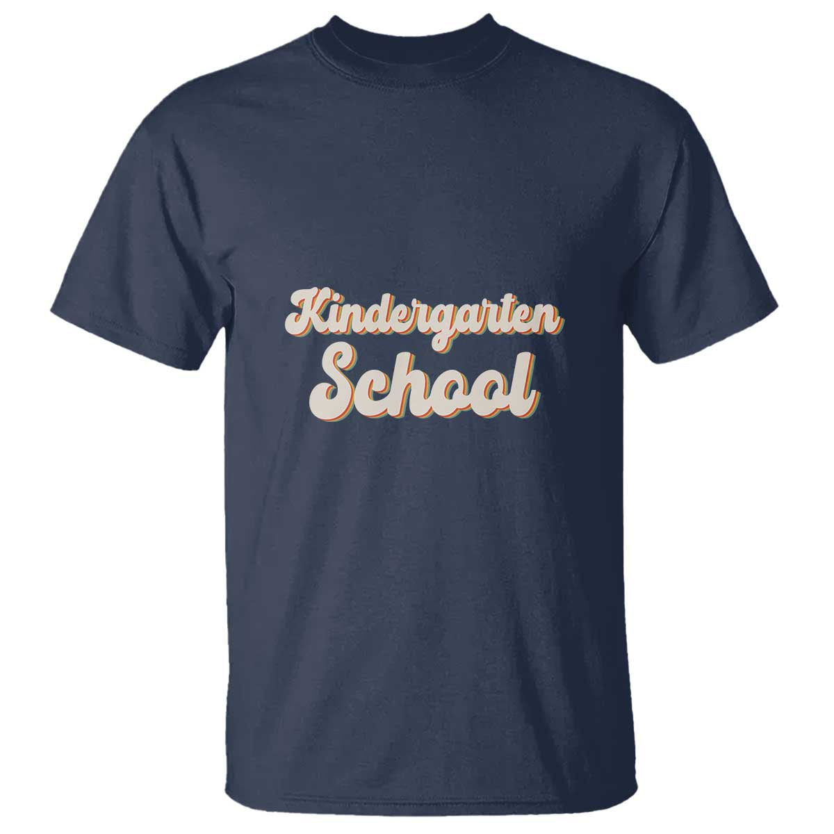 Vintage Kindergarten School T Shirt Retro Design for Kids - Wonder Print Shop