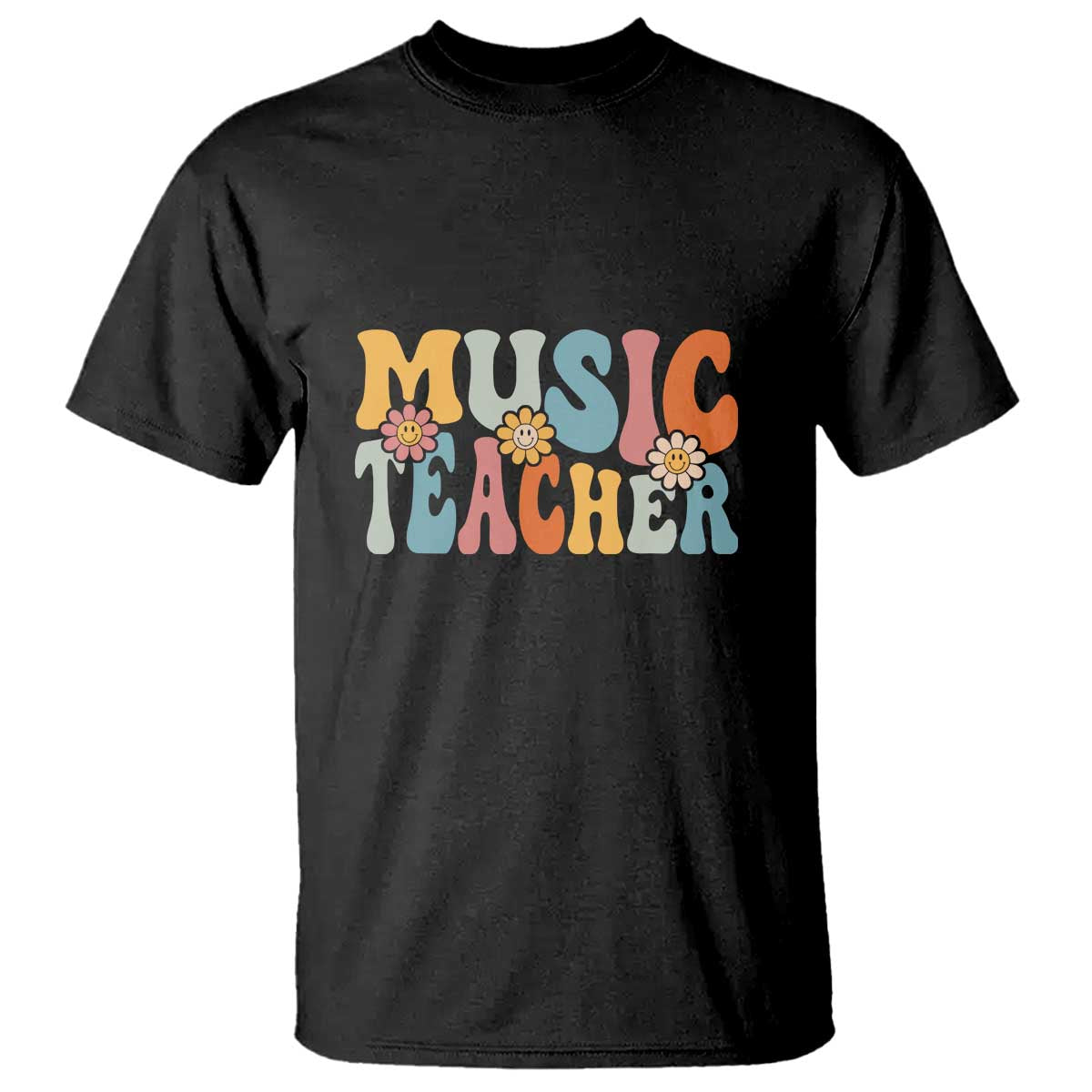 Adorable Music Teacher T Shirt Perfect Back to School Gift for Women - Wonder Print Shop