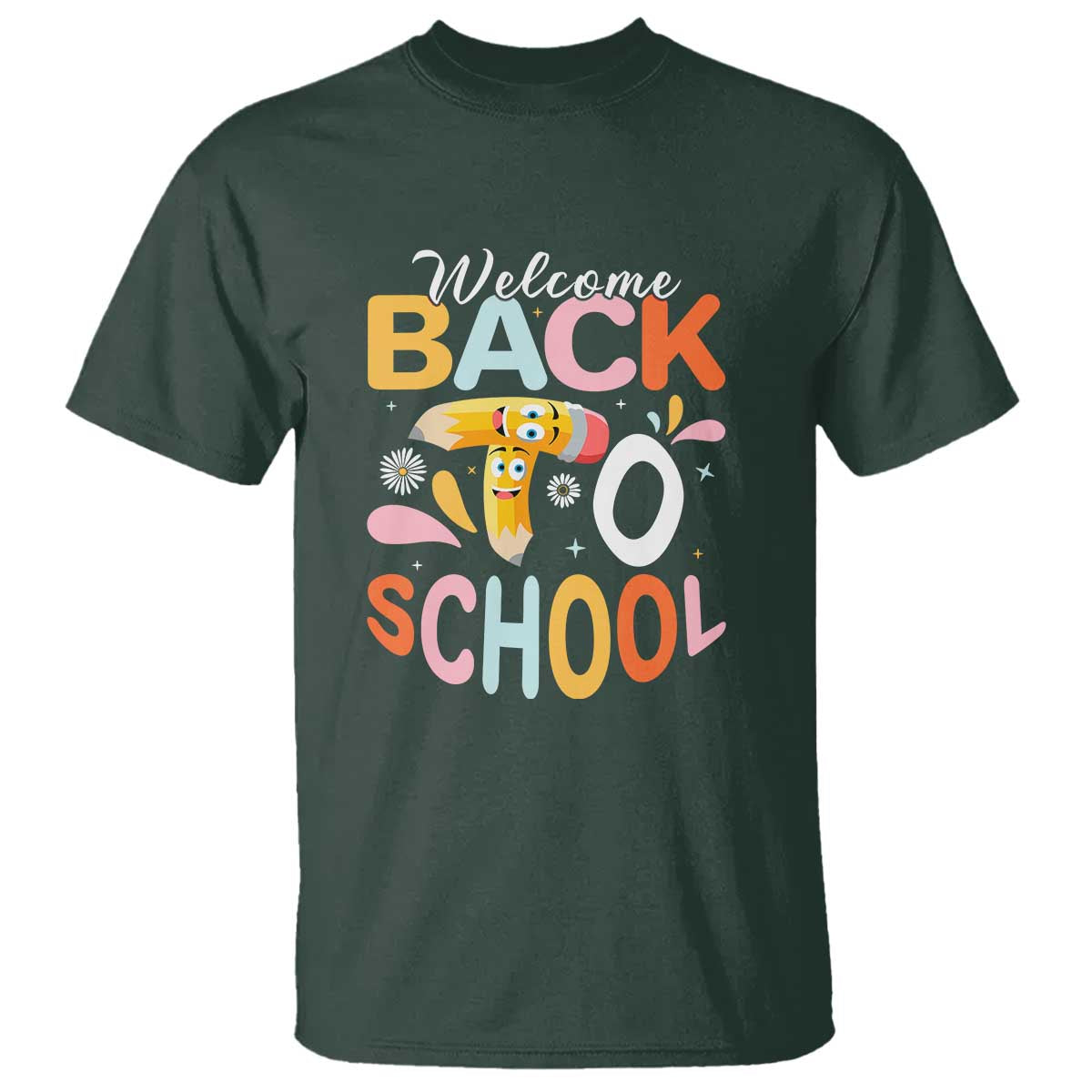 Welcome Back to School Tee for Students & Teachers T Shirt First Day of School Shirt - Wonder Print Shop