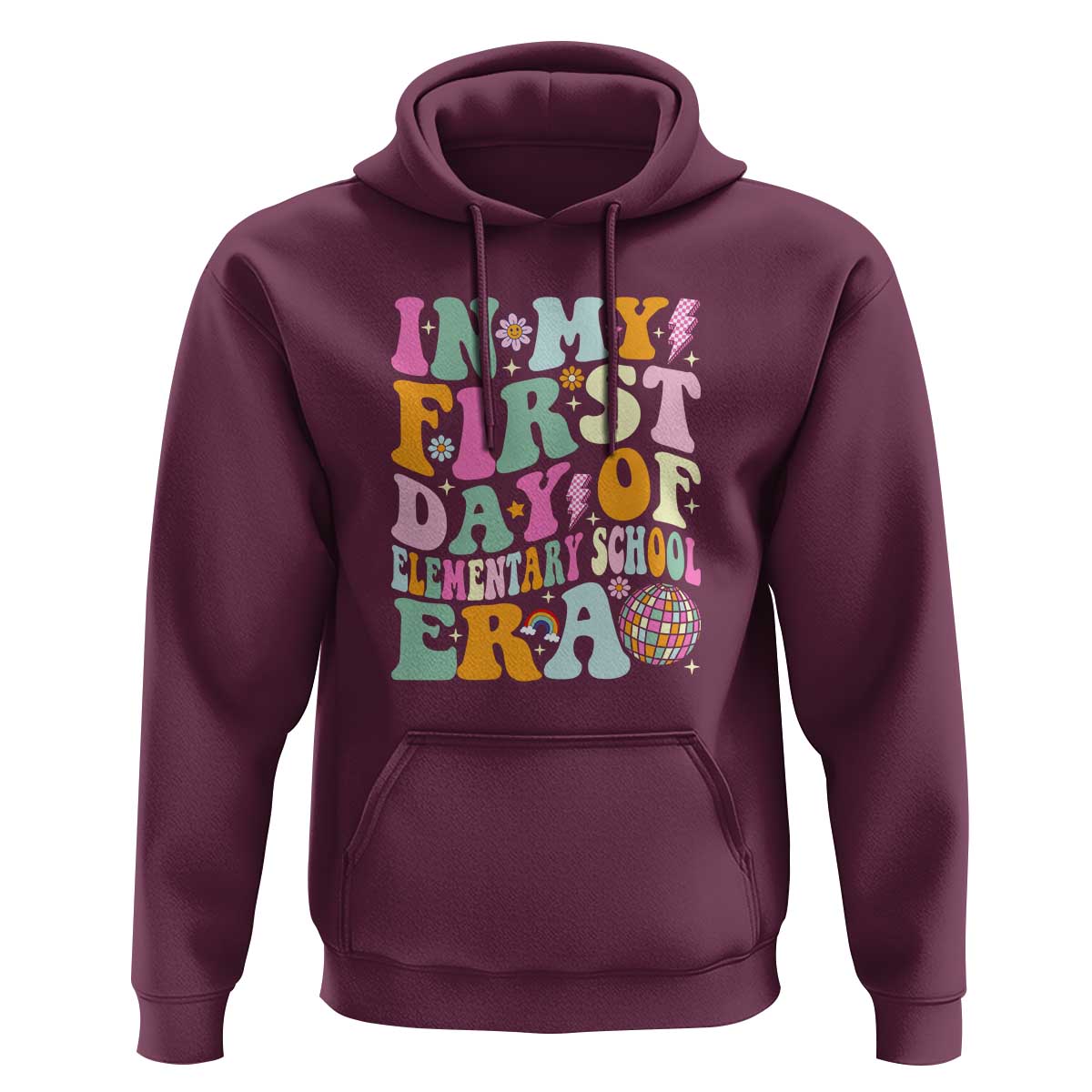 First Day of Elementary School Memories Hoodie Back to School  for Kids - Wonder Print Shop