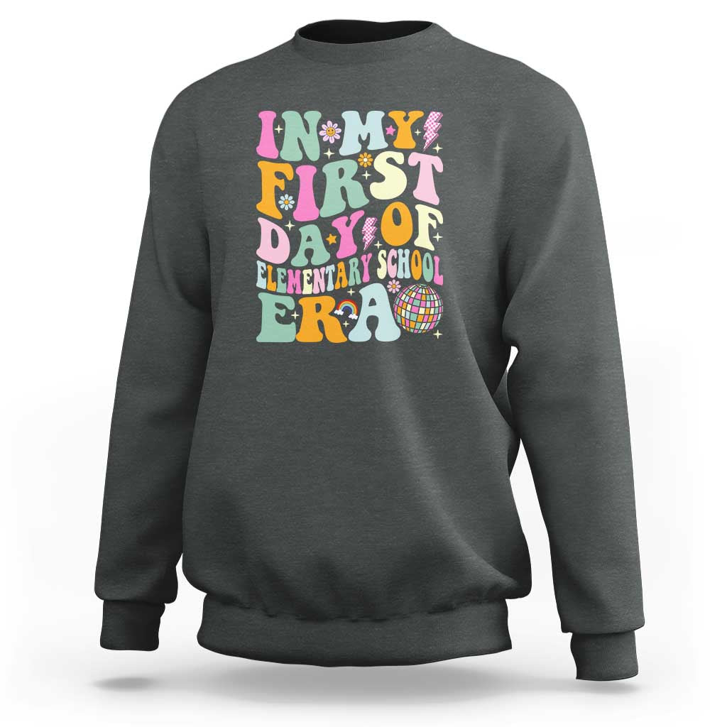 First Day of Elementary School Memories Sweatshirt Back to School  for Kids - Wonder Print Shop