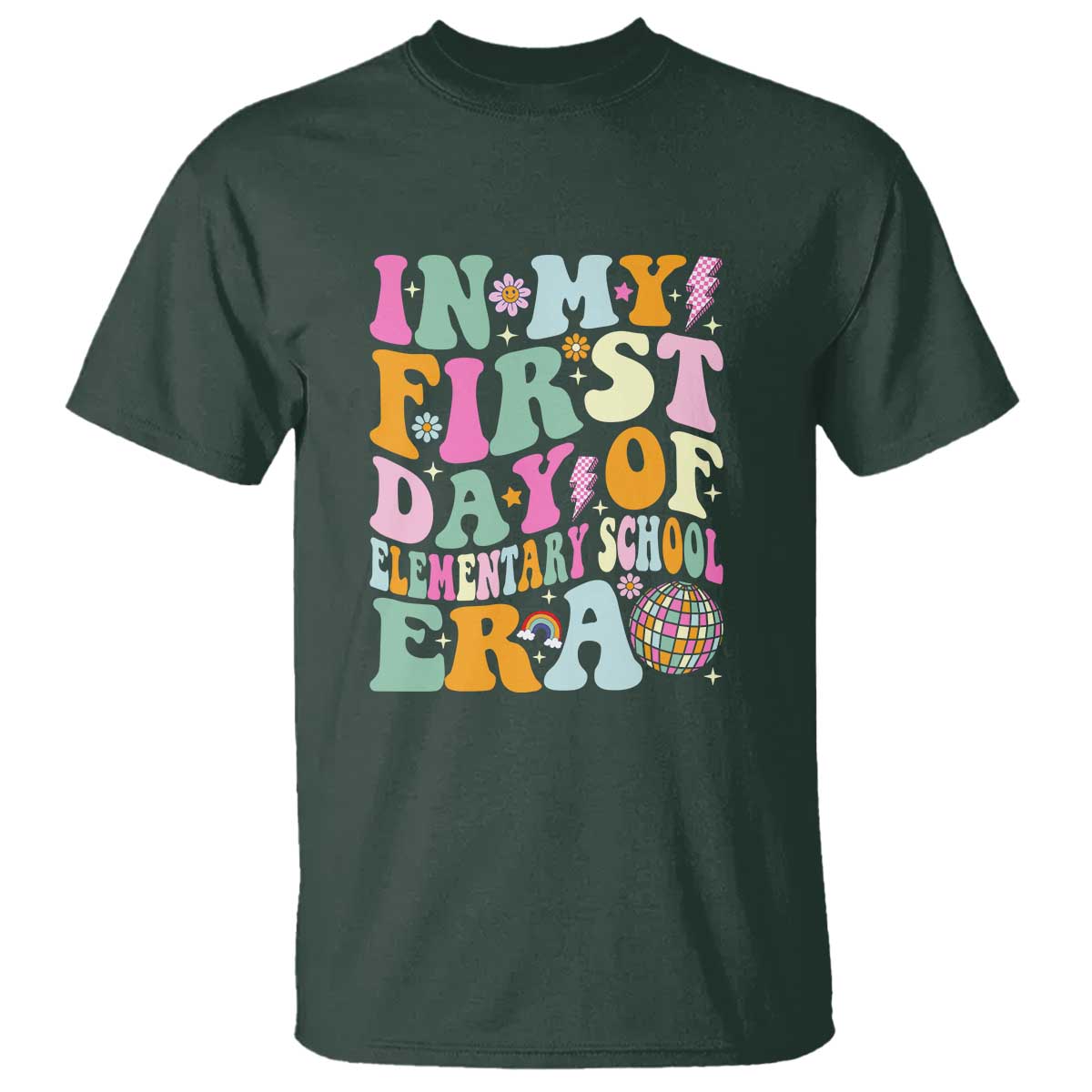 First Day of Elementary School Memories T Shirt Back to School  for Kids - Wonder Print Shop