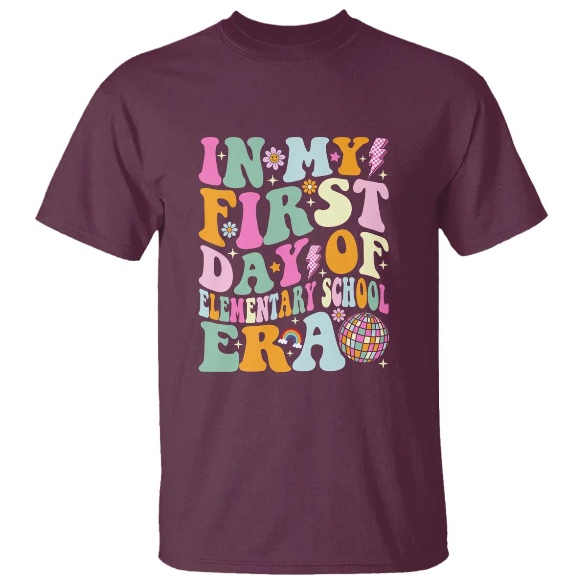 First Day of Elementary School Memories T Shirt Back to School  for Kids - Wonder Print Shop