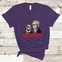 Presidents Day T Shirt Like A Boss - Wonder Print Shop