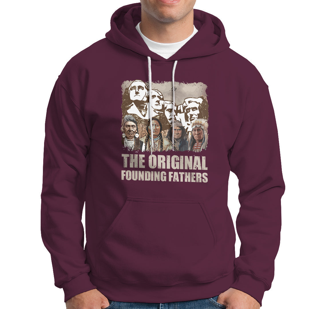 Native American Hoodie The Original Founding Fathers - Wonder Print Shop