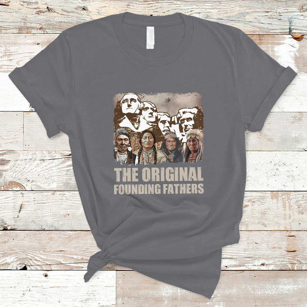 Native American T Shirt The Original Founding Fathers - Wonder Print Shop